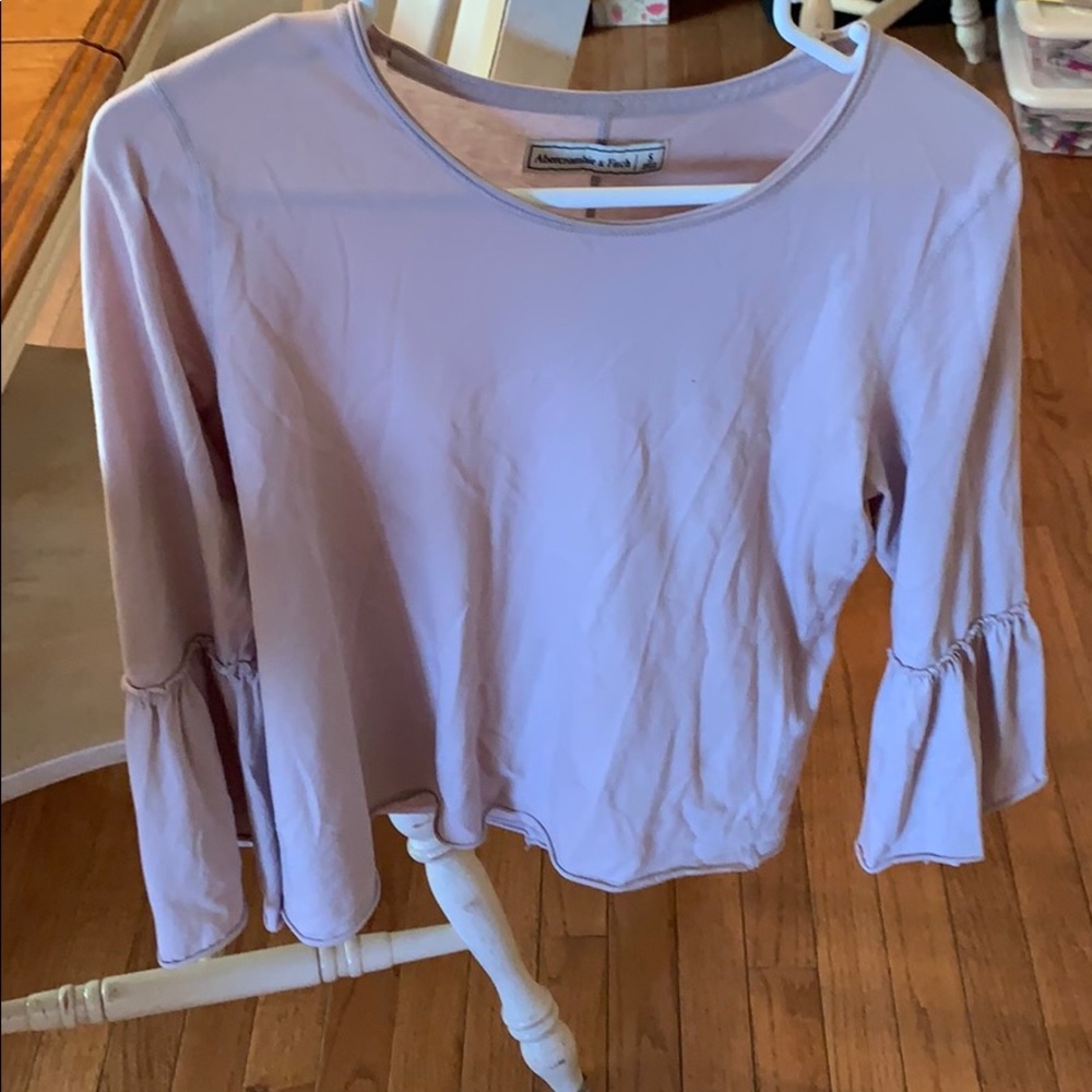 Long bell sleeved blouse